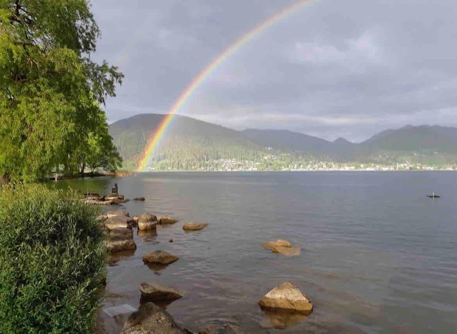 See- Und Bergblick In Bestlage Am Tegernsee Exterior foto