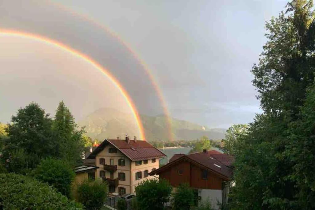 See- Und Bergblick In Bestlage Am Tegernsee Exterior foto
