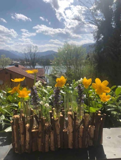 See- Und Bergblick In Bestlage Am Tegernsee Exterior foto