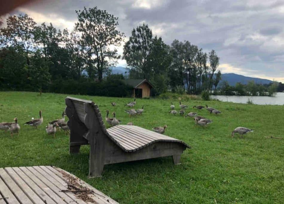 See- Und Bergblick In Bestlage Am Tegernsee Exterior foto